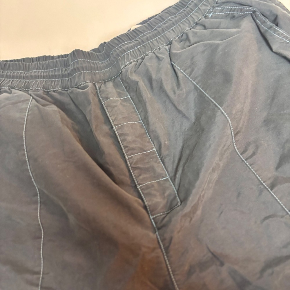 VTG 8 Ball Joe Boxer Cargo Pants Nylon Mesh Lined Knee Straps Mens 90's Y2K Rare - Picture 8 of 11